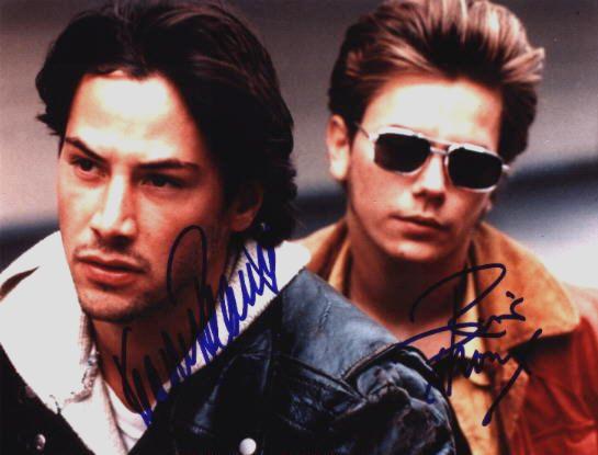 with the late Mr. River Phoenix